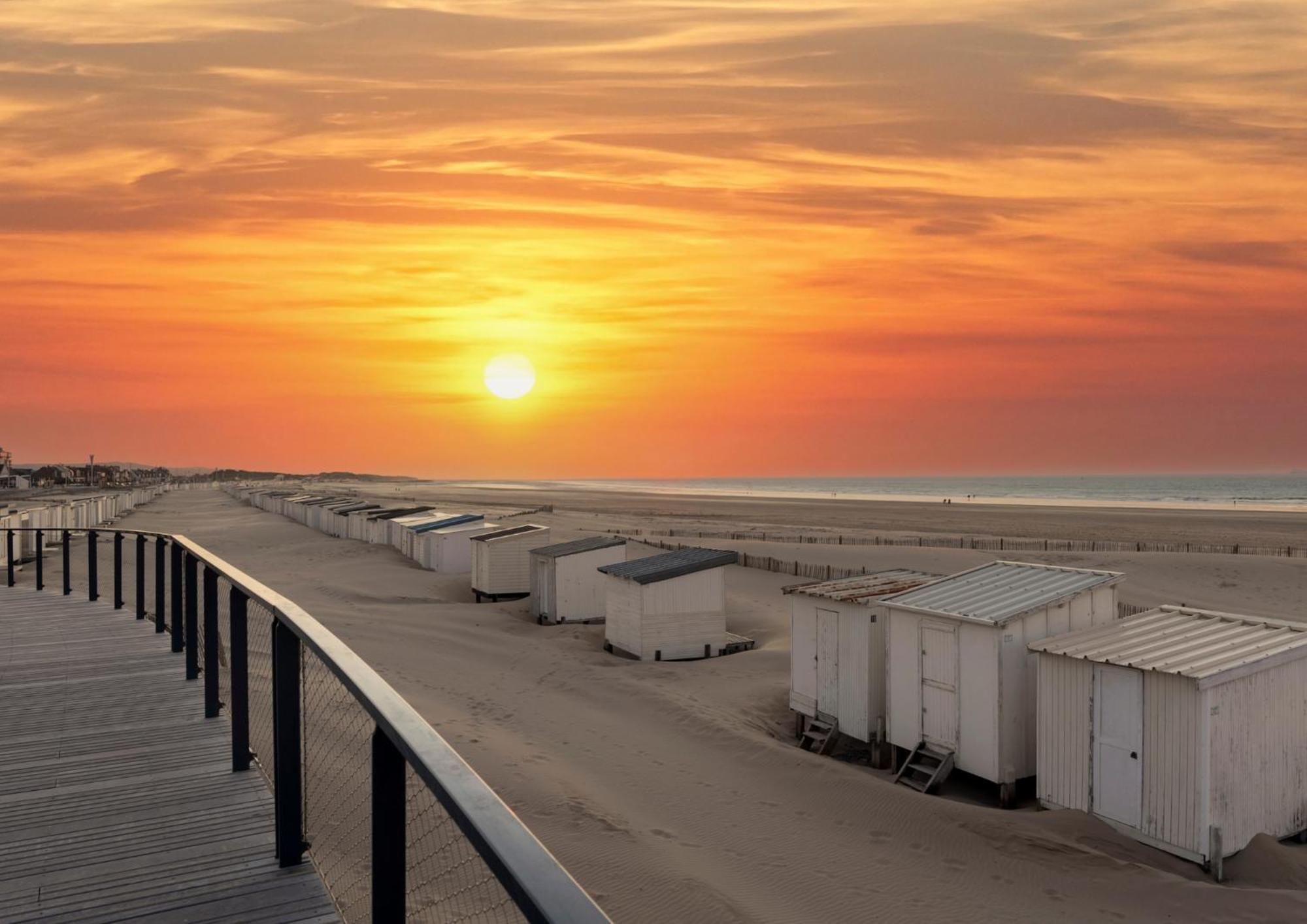 L'Escapade, Studio Avec Vue Mer Calais Esterno foto